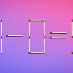 Трябва да пренаредите само 1 съвпадение, за да бъде уравнението правилно: прост тест за интелигентност Трябва да пренаредите само 1 съвпадение, за да бъде уравнението